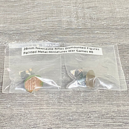 28mm Newcastle Rifles Dismounted Figures Painted Metal Miniatures War Games #8