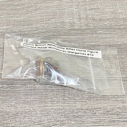 28mm British Newcastle Rifles Horse Figure Painted Metal Miniatures Wargames #10