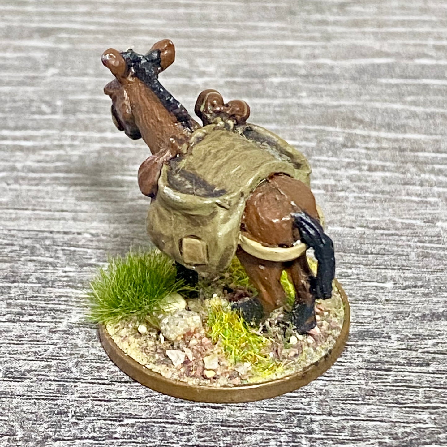 28mm British Newcastle Rifles Horse Figure Painted Metal Miniatures Wargames #11