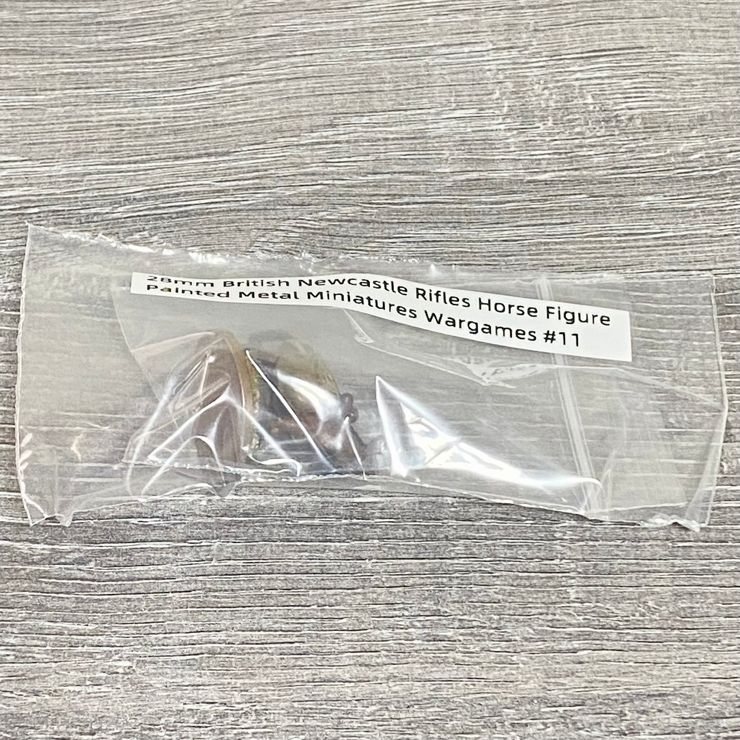 28mm British Newcastle Rifles Horse Figure Painted Metal Miniatures Wargames #11