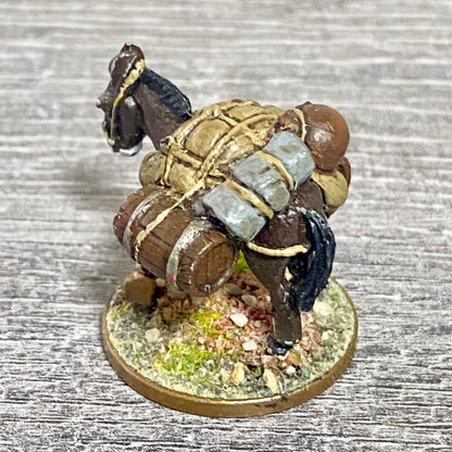 28mm British Newcastle Rifles Horse Figure Painted Metal Miniatures Wargames #12