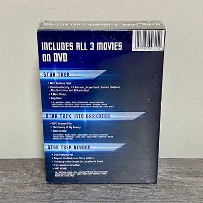 Star Trek / Star Trek Into Darkness / Star Trek Beyond 3 DVD 2016 Collection