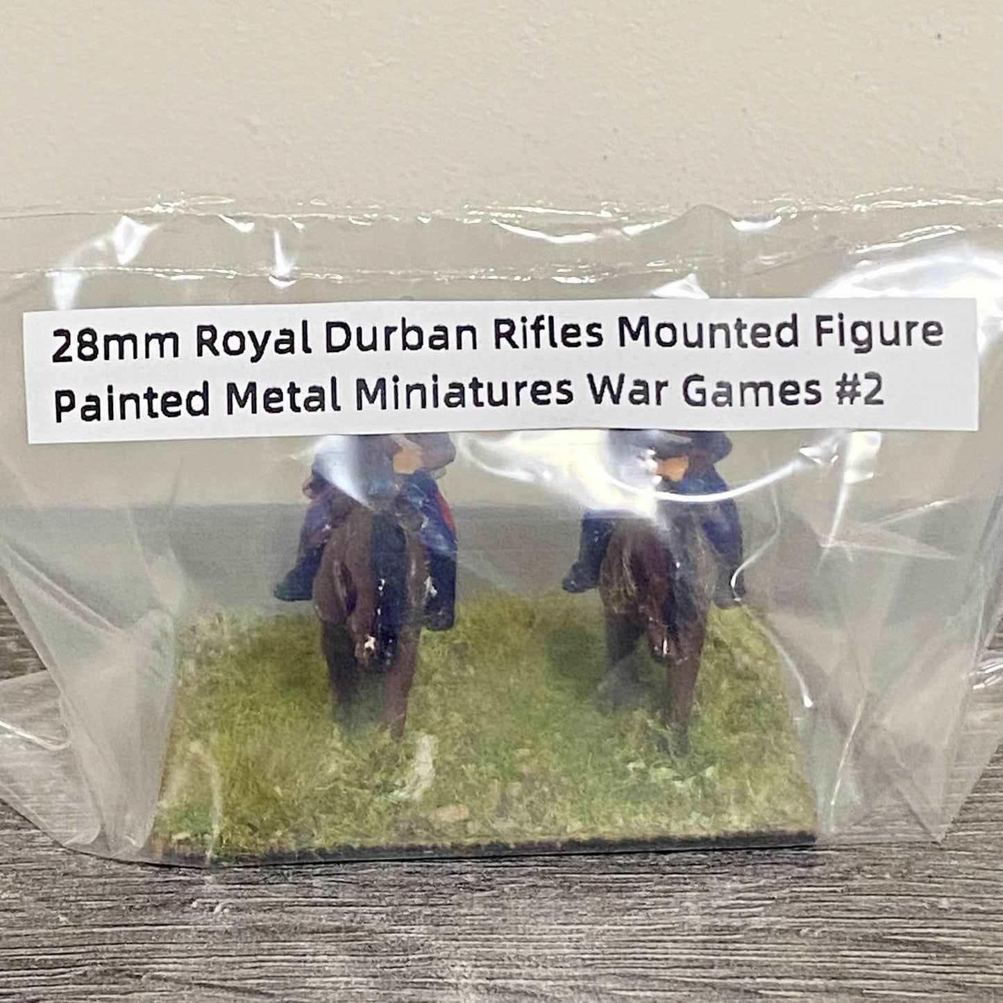 28mm Royal Durban Rifles Mounted Figure Painted Metal Miniatures War Games #2
