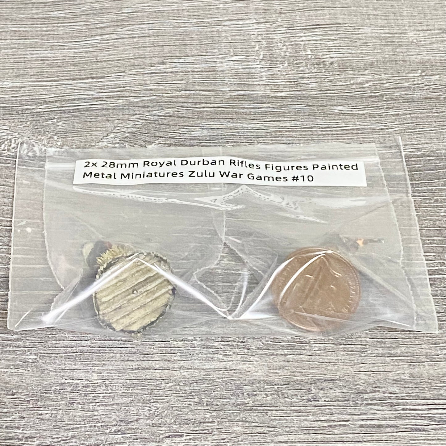 2x 28mm Royal Durban Rifles Figures Painted Metal Miniatures Zulu War Games #10