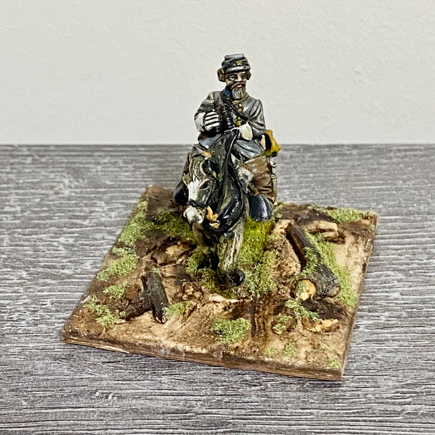 28mm ACW US Mounted Figure Scene Painted Metal Miniatures Wild West Wargames #2