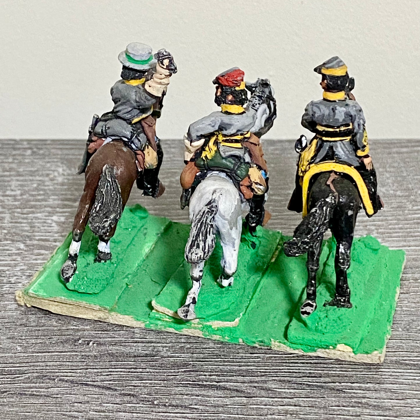 28mm ACW US Mounted Figure Scene Painted Metal Miniatures Wild West Wargames #3