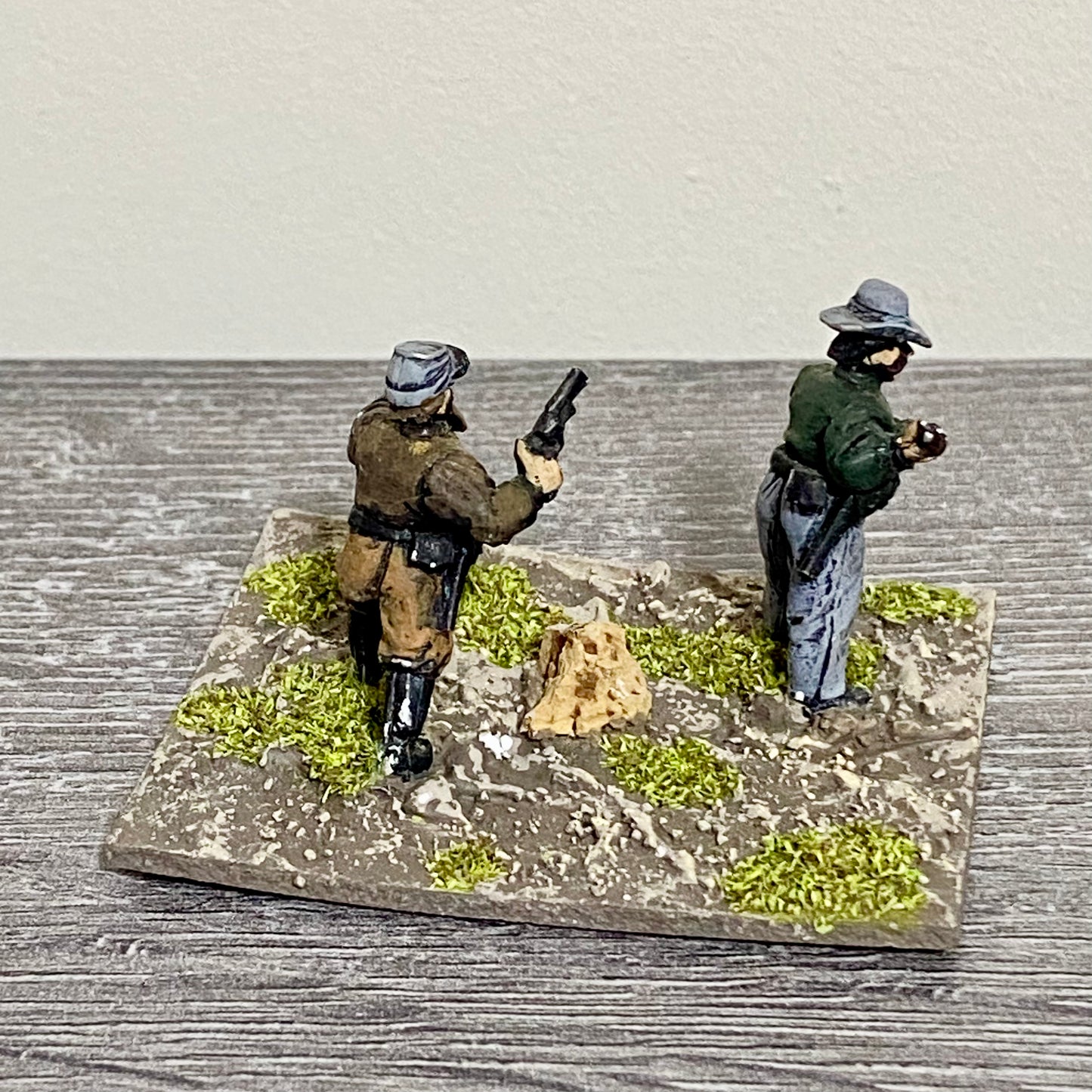 28mm ACW American US Fig Scene Painted Metal Miniatures Wild West Wargames #6