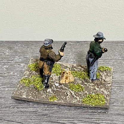 28mm ACW American US Fig Scene Painted Metal Miniatures Wild West Wargames #6