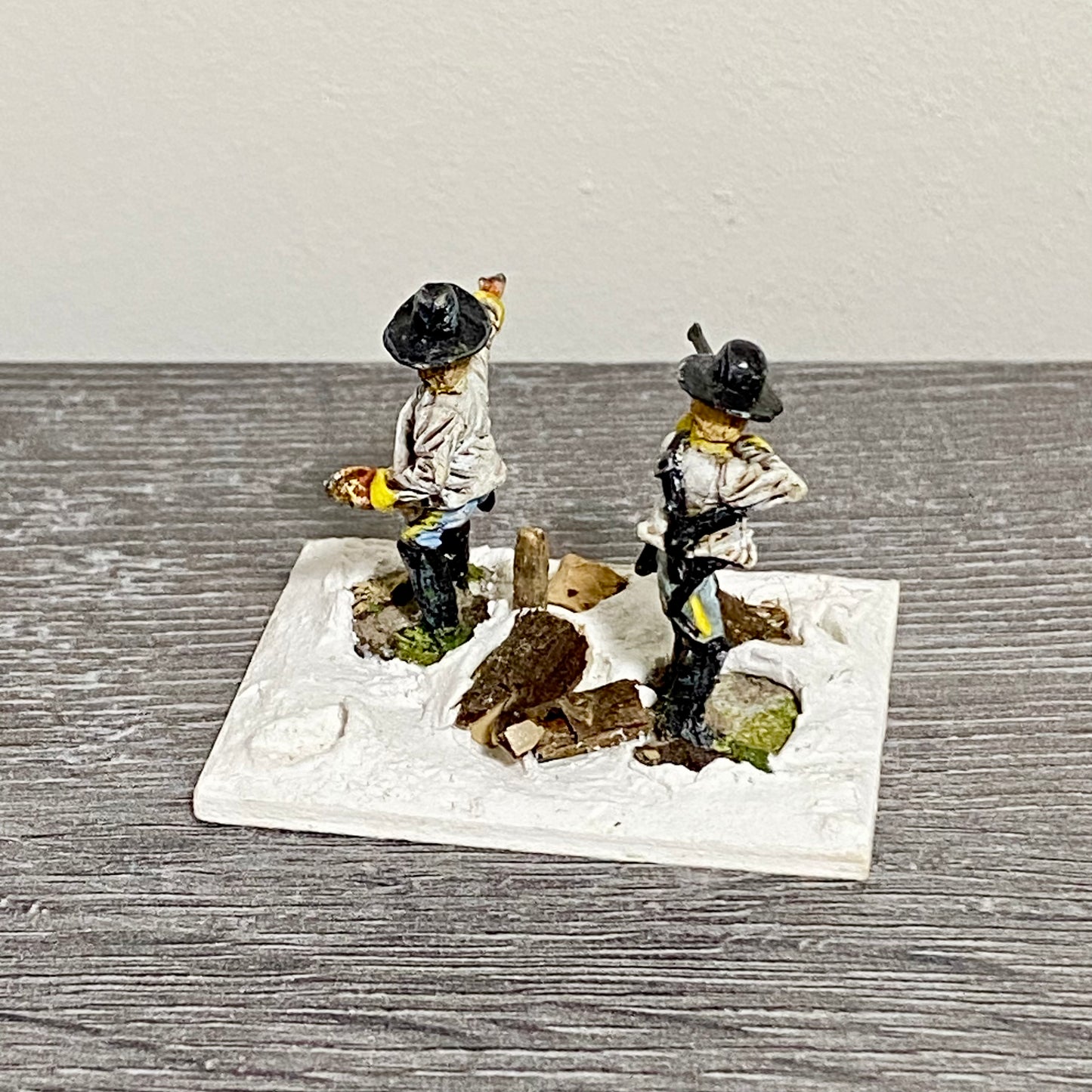 28mm ACW American US Fig Scene Painted Metal Miniatures Wild West Wargames #8