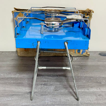 Vintage Campingaz Sierra 2 Burner Camping Stove Portable Gas Cooker & Box