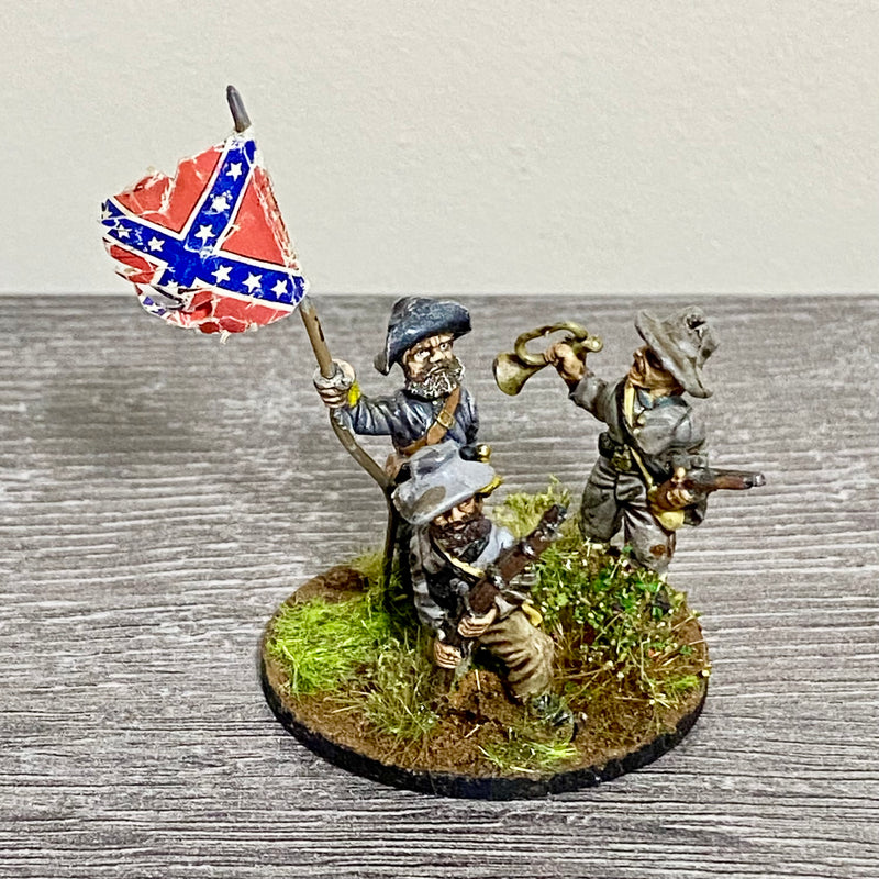 28mm ACW American US Fig Scene Painted Metal Miniatures Wild West Wargames #11