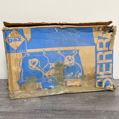 Vintage Campingaz Sierra 2 Burner Camping Stove Portable Gas Cooker & Box