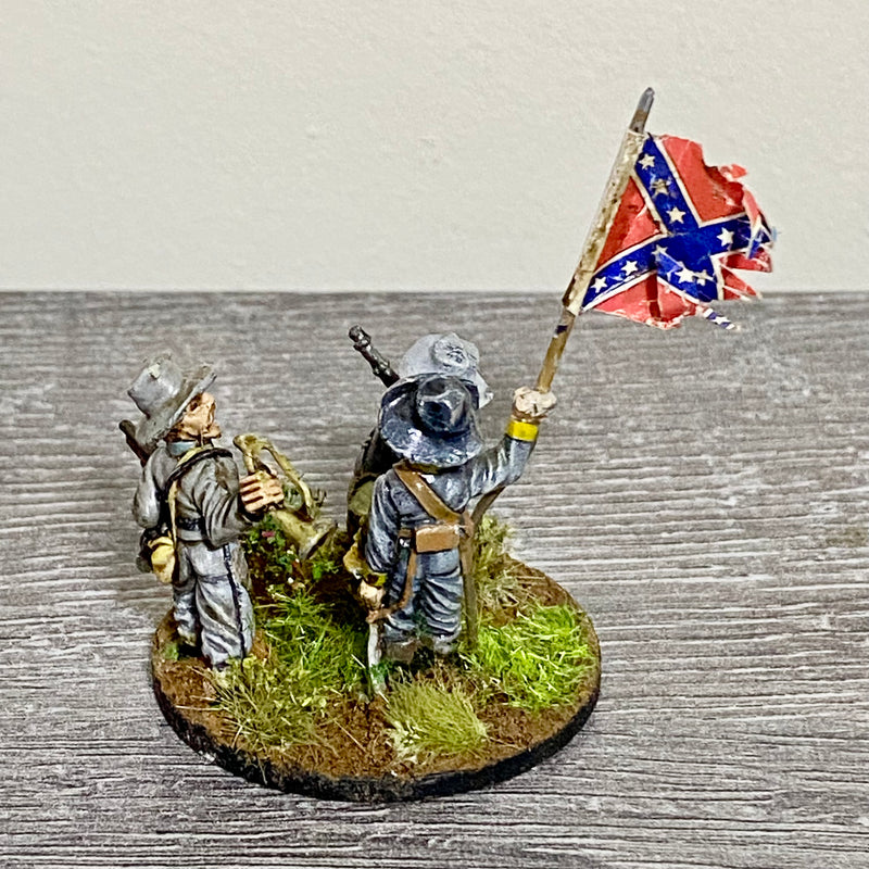 28mm ACW American US Fig Scene Painted Metal Miniatures Wild West Wargames #11