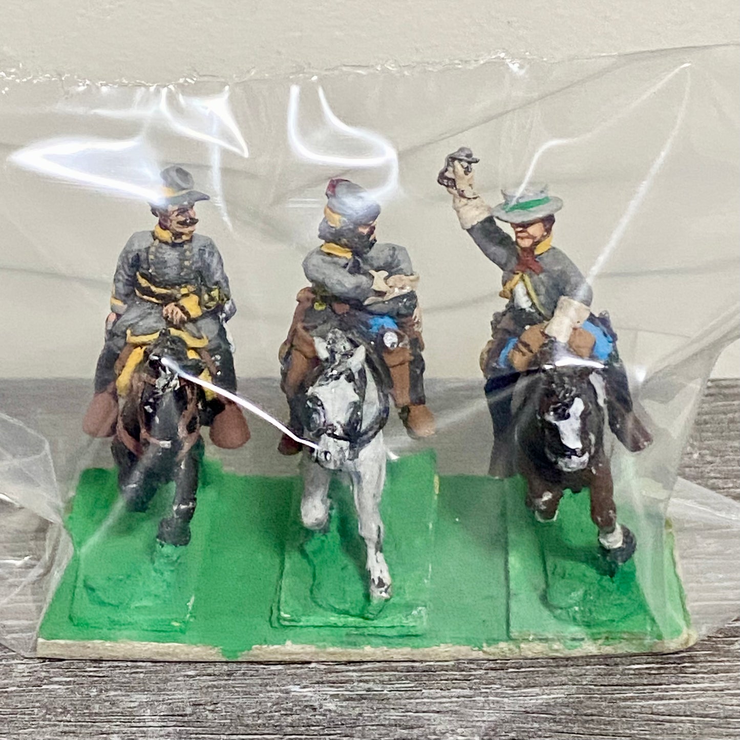28mm ACW US Mounted Figure Scene Painted Metal Miniatures Wild West Wargames #3