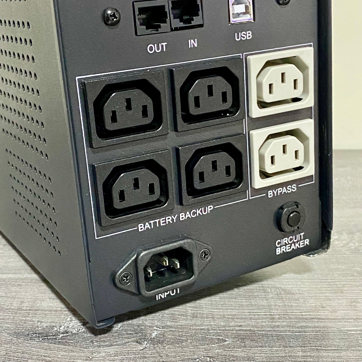Powercom Imperial IMD-1200AP UPS Cracked Facia Spares & Repairs Sold As Seen