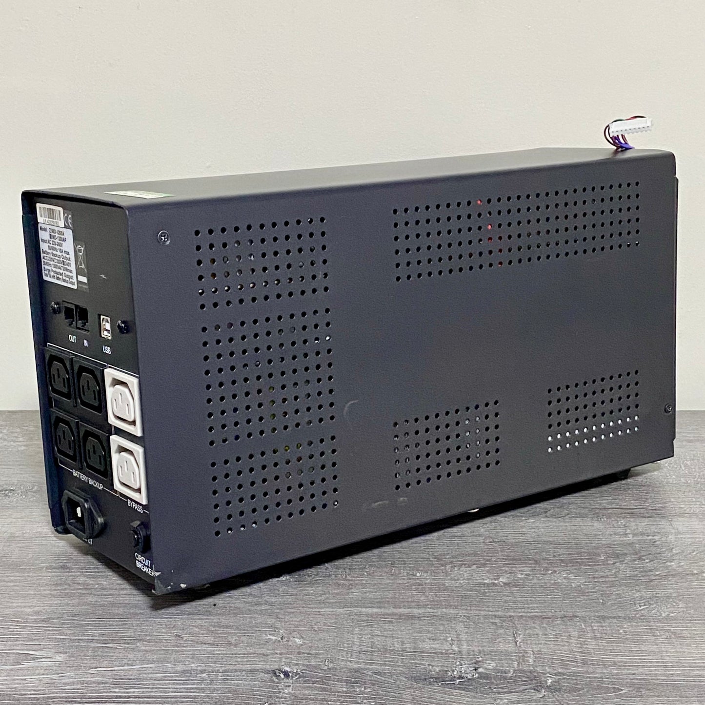 Powercom Imperial IMD-1200AP UPS Cracked Facia Spares & Repairs Sold As Seen