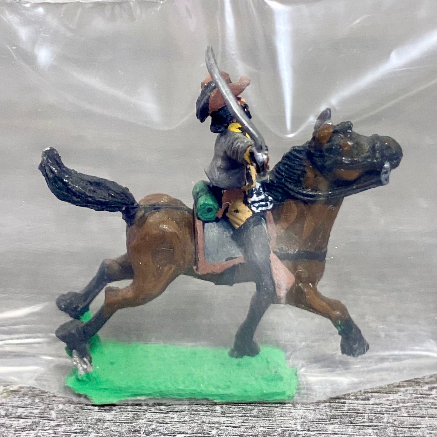 28mm ACW US Mounted 1x Figure Painted Metal Miniatures Wild West Wargames #4