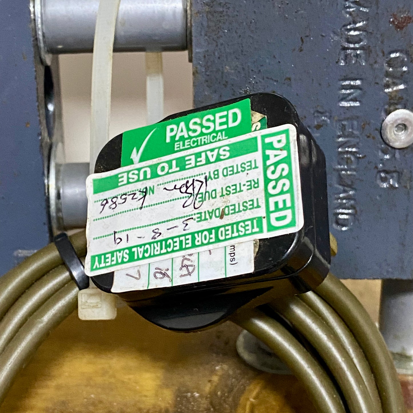 Vintage Electrical Box Steampunk Light Lamp Art Deco Custom Wooden Base Rare