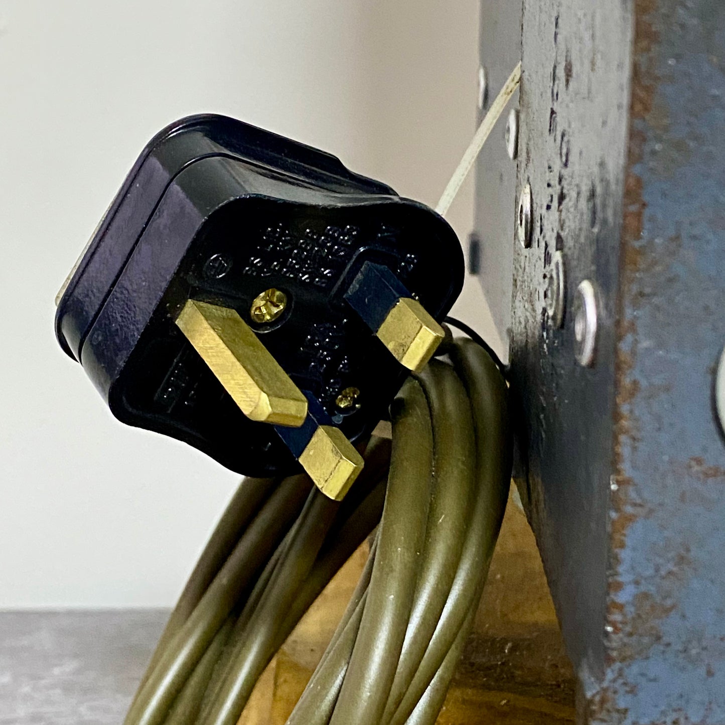 Vintage Electrical Box Steampunk Light Lamp Art Deco Custom Wooden Base Rare