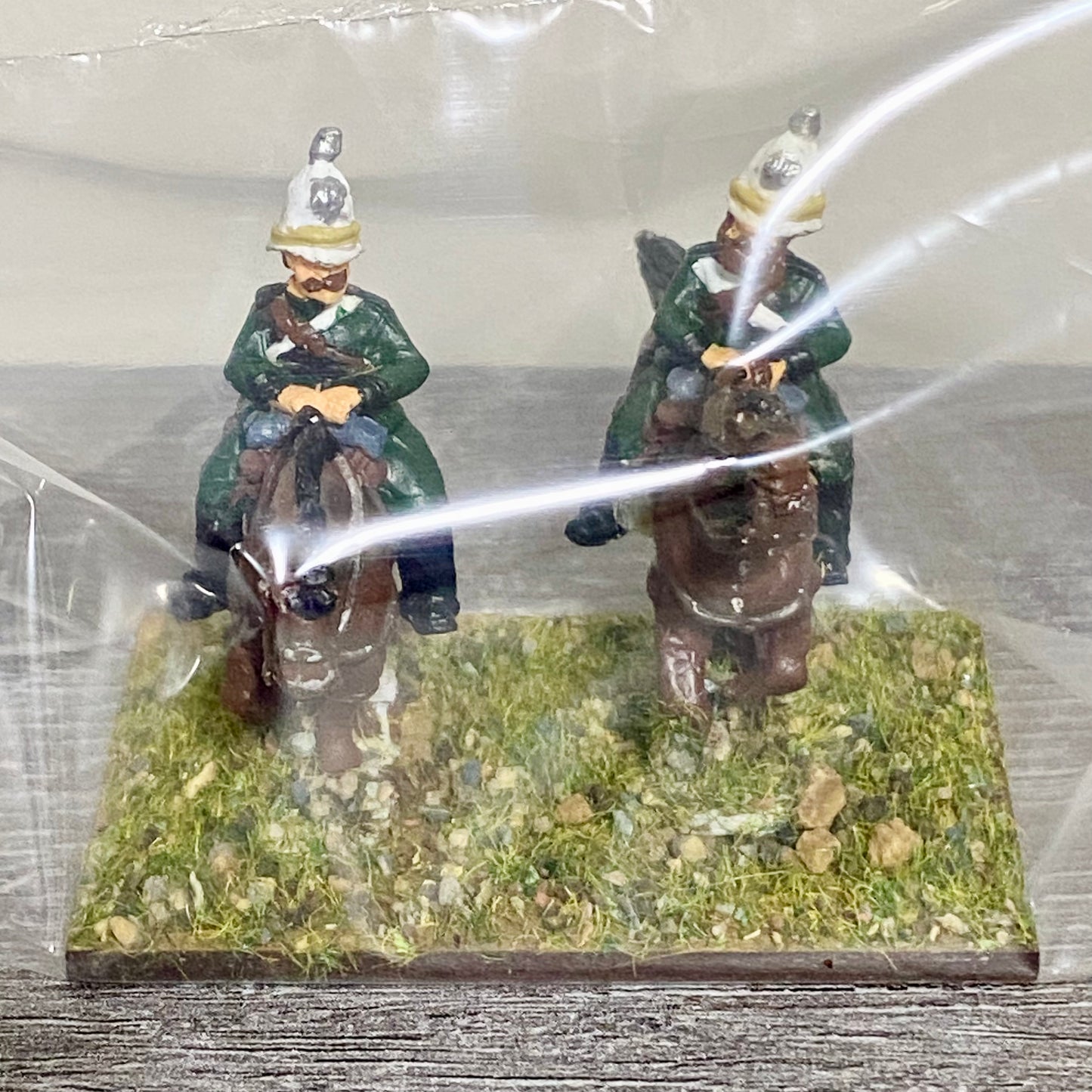 28mm British Colonial Volunteer Cavalry Natal Hussars Metal Figure Wargames #2