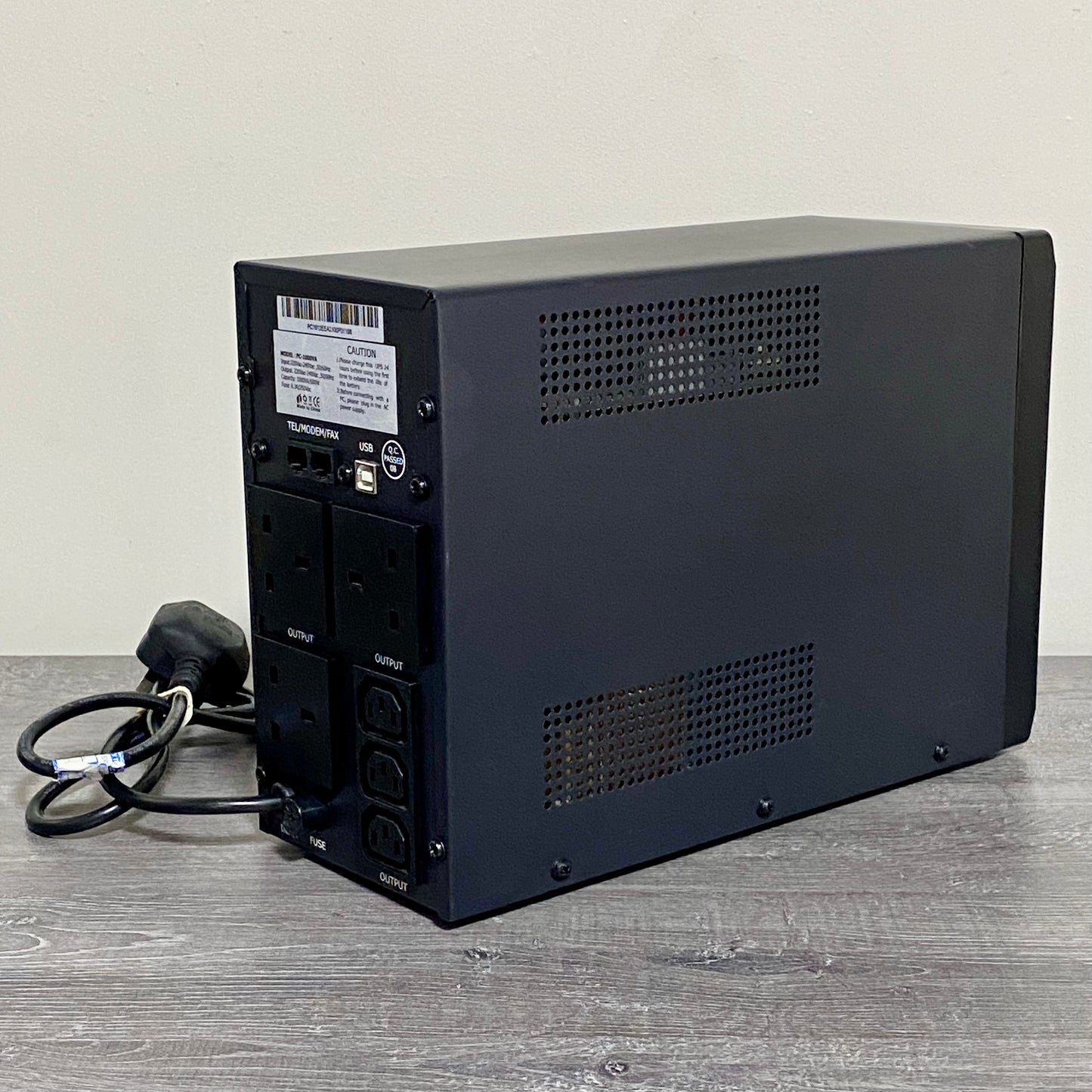 Powercool Uninterruptible Power Supply PC-1000VA Non Working Spares & Repairs