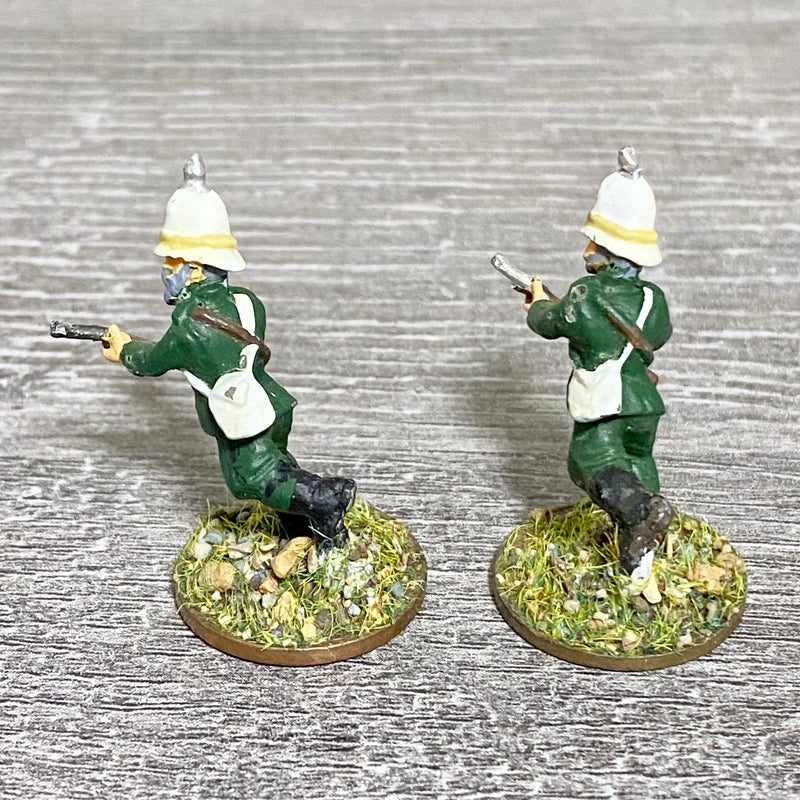 2x 28mm British Colonial Volunteer Natal Hussars Metal Figures Zulu Wargames #4