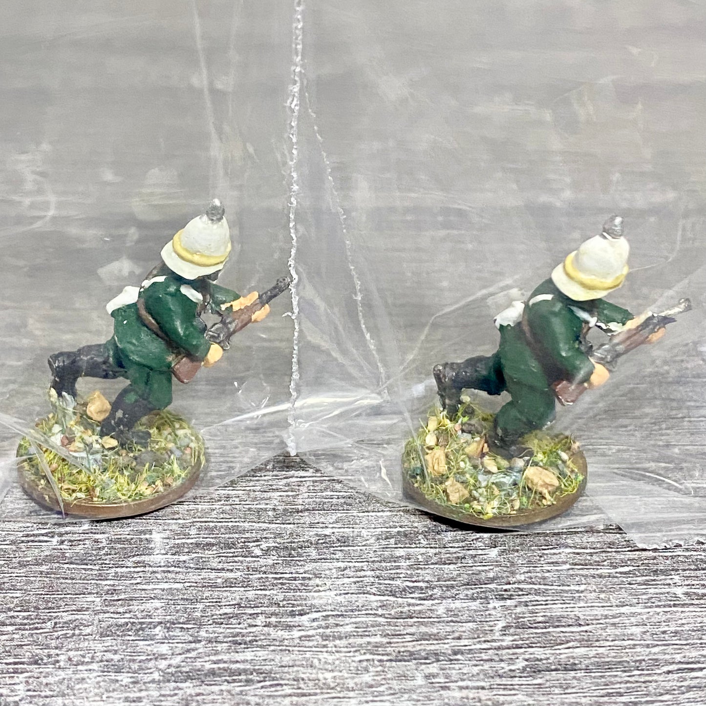 2x 28mm British Colonial Volunteer Natal Hussars Metal Figures Zulu Wargames #4