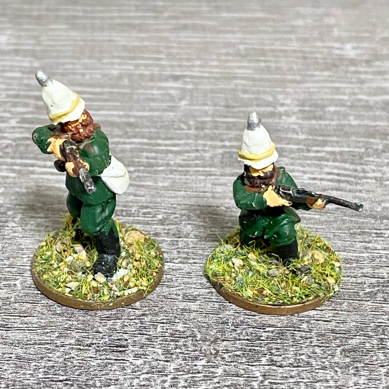 2x 28mm British Colonial Volunteer Natal Hussars Metal Figures Zulu Wargames #5