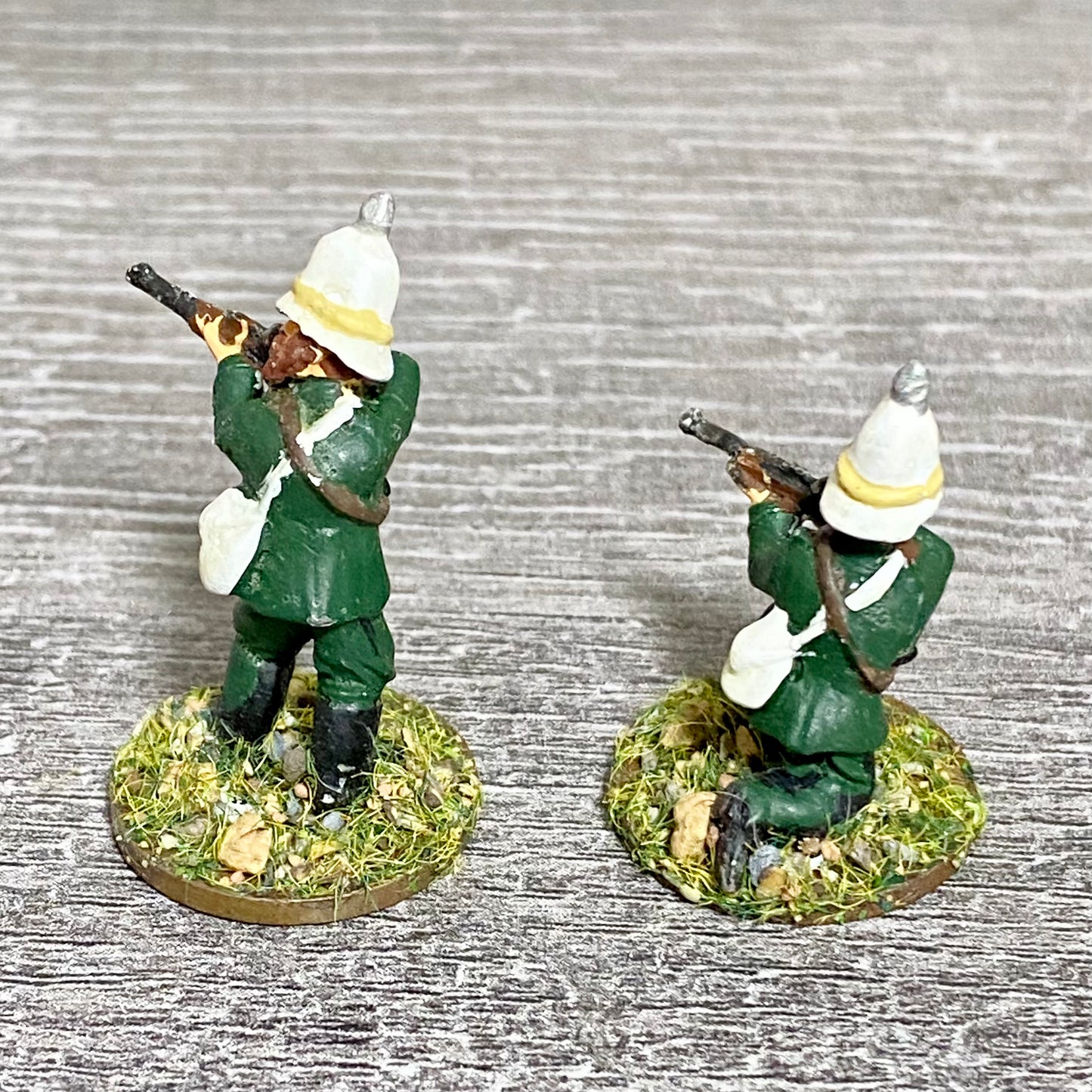 2x 28mm British Colonial Volunteer Natal Hussars Metal Figures Zulu Wargames #5