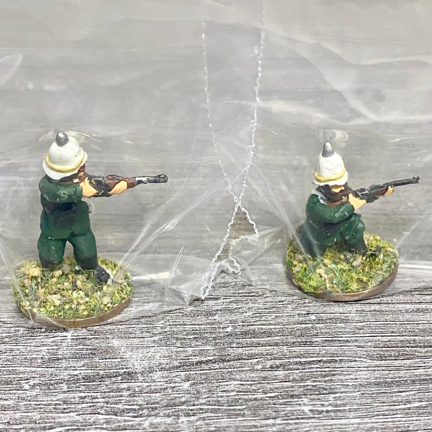 2x 28mm British Colonial Volunteer Natal Hussars Metal Figures Zulu Wargames #5