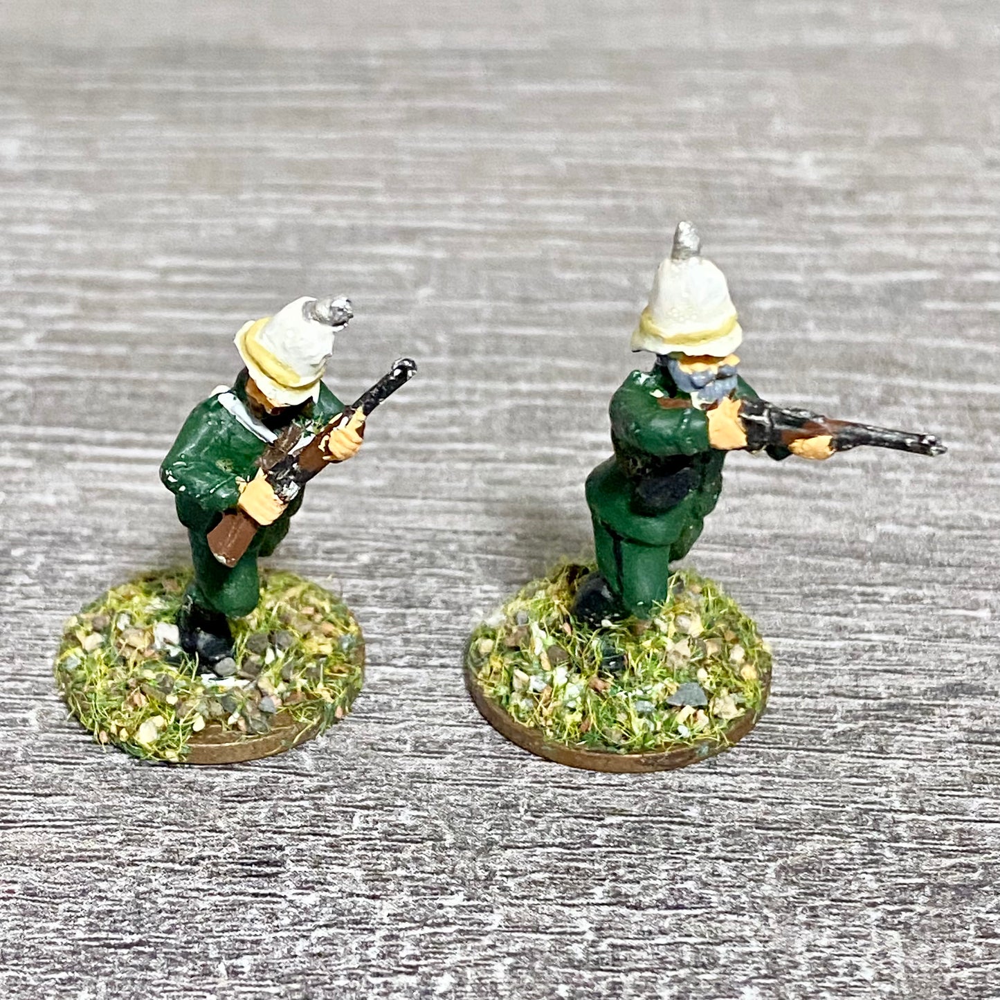 2x 28mm British Colonial Volunteer Natal Hussars Metal Figures Zulu Wargames #6