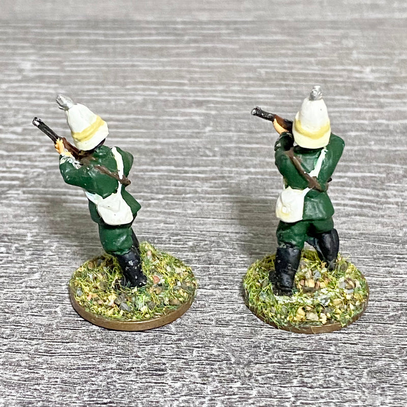 2x 28mm British Colonial Volunteer Natal Hussars Metal Figures Zulu Wargames #6
