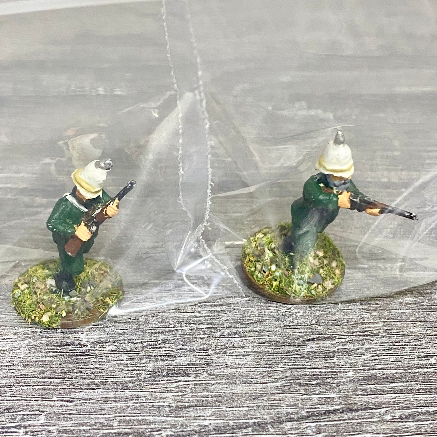 2x 28mm British Colonial Volunteer Natal Hussars Metal Figures Zulu Wargames #6