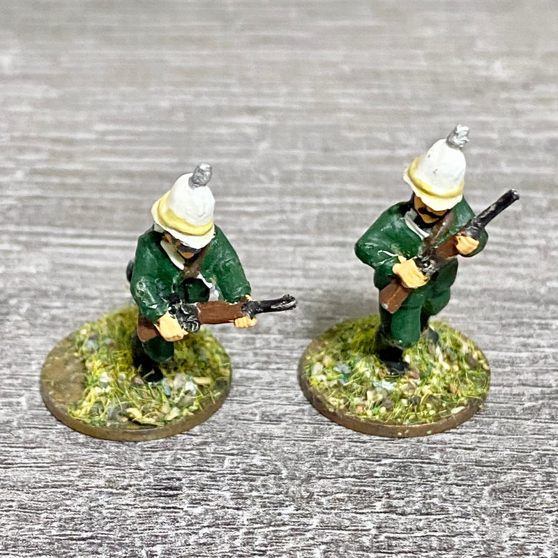 2x 28mm British Colonial Volunteer Natal Hussars Metal Figures Zulu Wargames #7