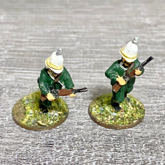 2x 28mm British Colonial Volunteer Natal Hussars Metal Figures Zulu Wargames #7