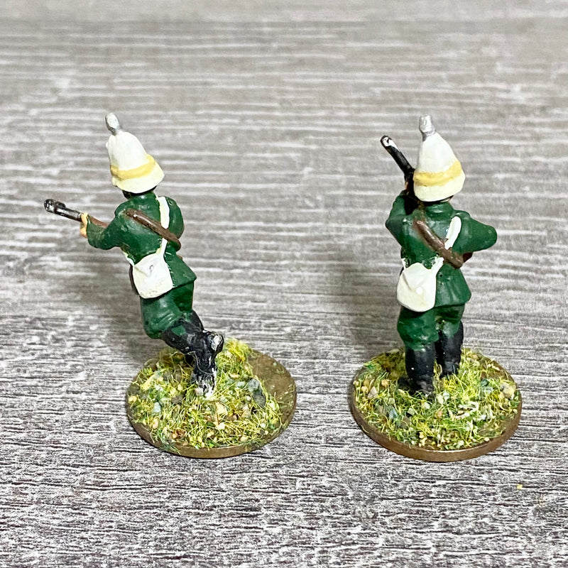 2x 28mm British Colonial Volunteer Natal Hussars Metal Figures Zulu Wargames #7