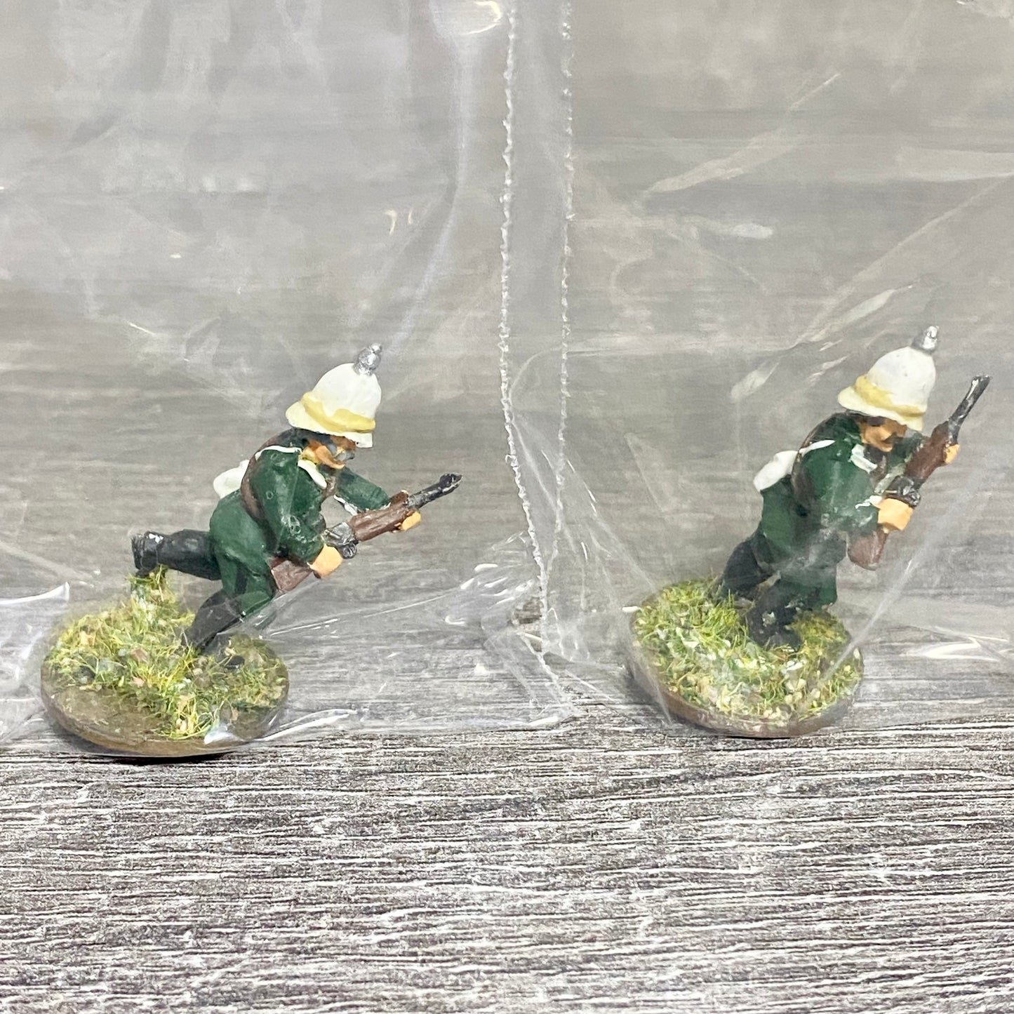 2x 28mm British Colonial Volunteer Natal Hussars Metal Figures Zulu Wargames #7