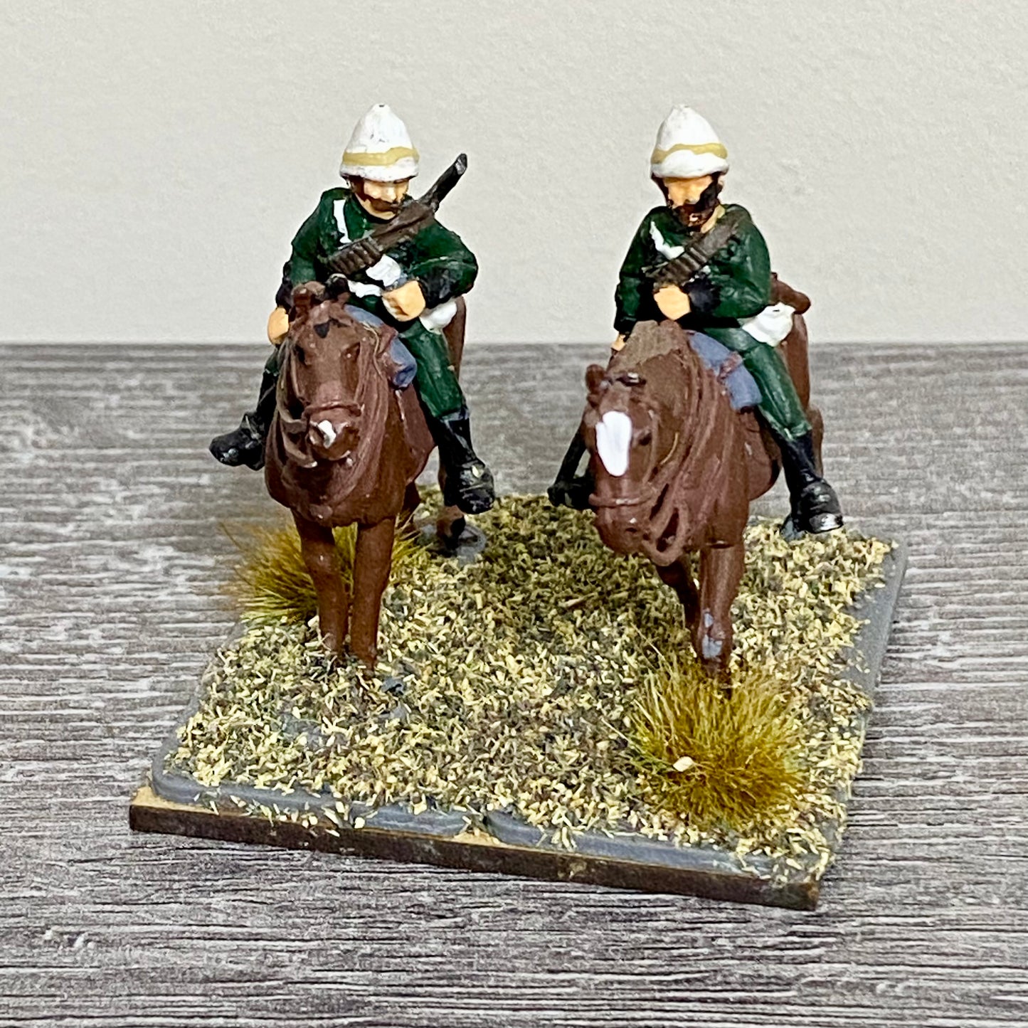 28mm British Colonial Cavalry Figures Painted Metal Miniatures Zulu Wargames #1