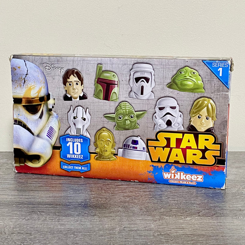Wikkeez Disney Star Wars Series 1 Collect Them All 10 Figures Brand New & Sealed