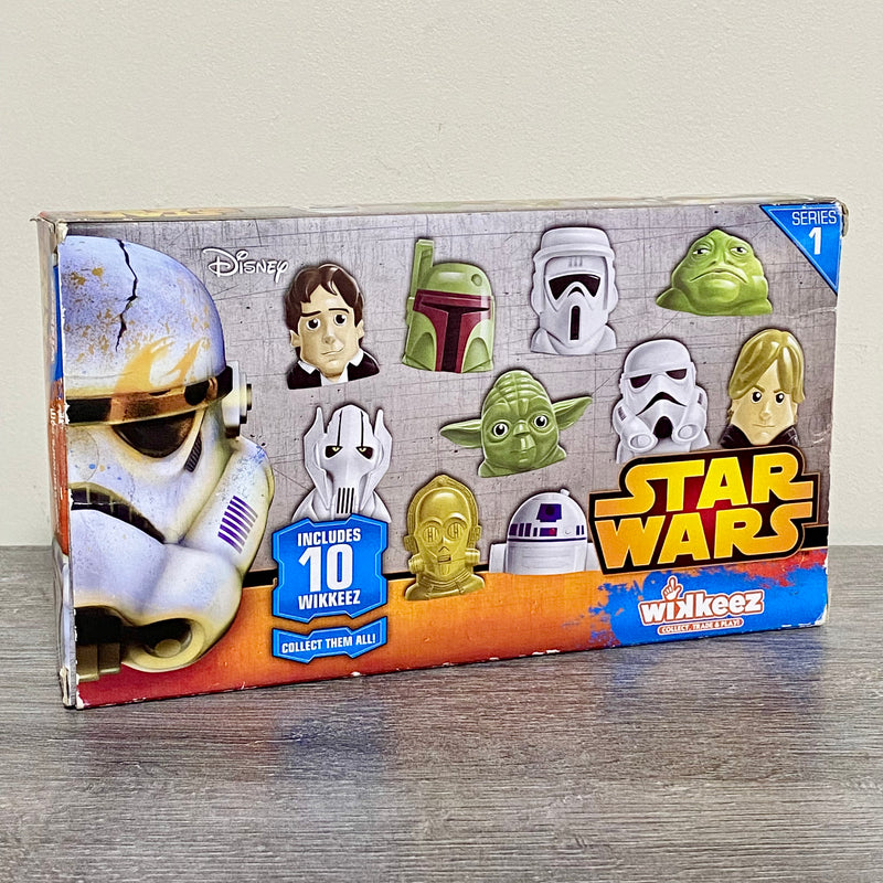 Wikkeez Disney Star Wars Series 1 Collect Them All 10 Figures Brand New & Sealed