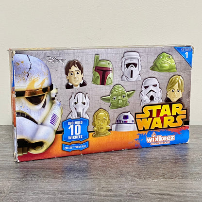 Wikkeez Disney Star Wars Series 1 Collect Them All 10 Figures Brand New & Sealed
