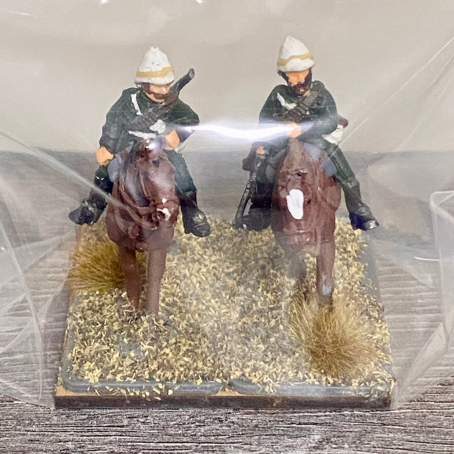 28mm British Colonial Cavalry Figures Painted Metal Miniatures Zulu Wargames #1