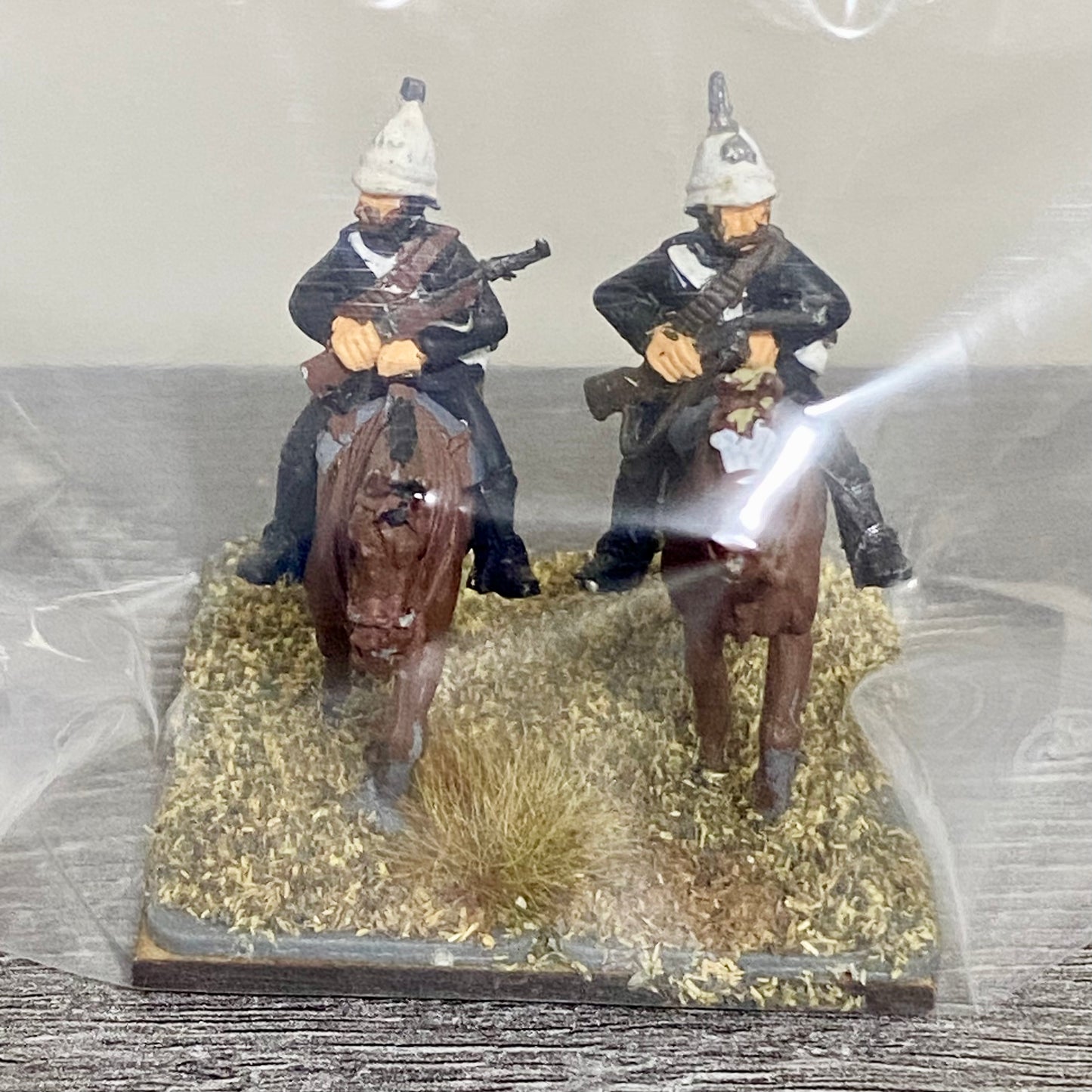 28mm British Colonial Cavalry Figures Painted Metal Miniatures Zulu Wargames #2
