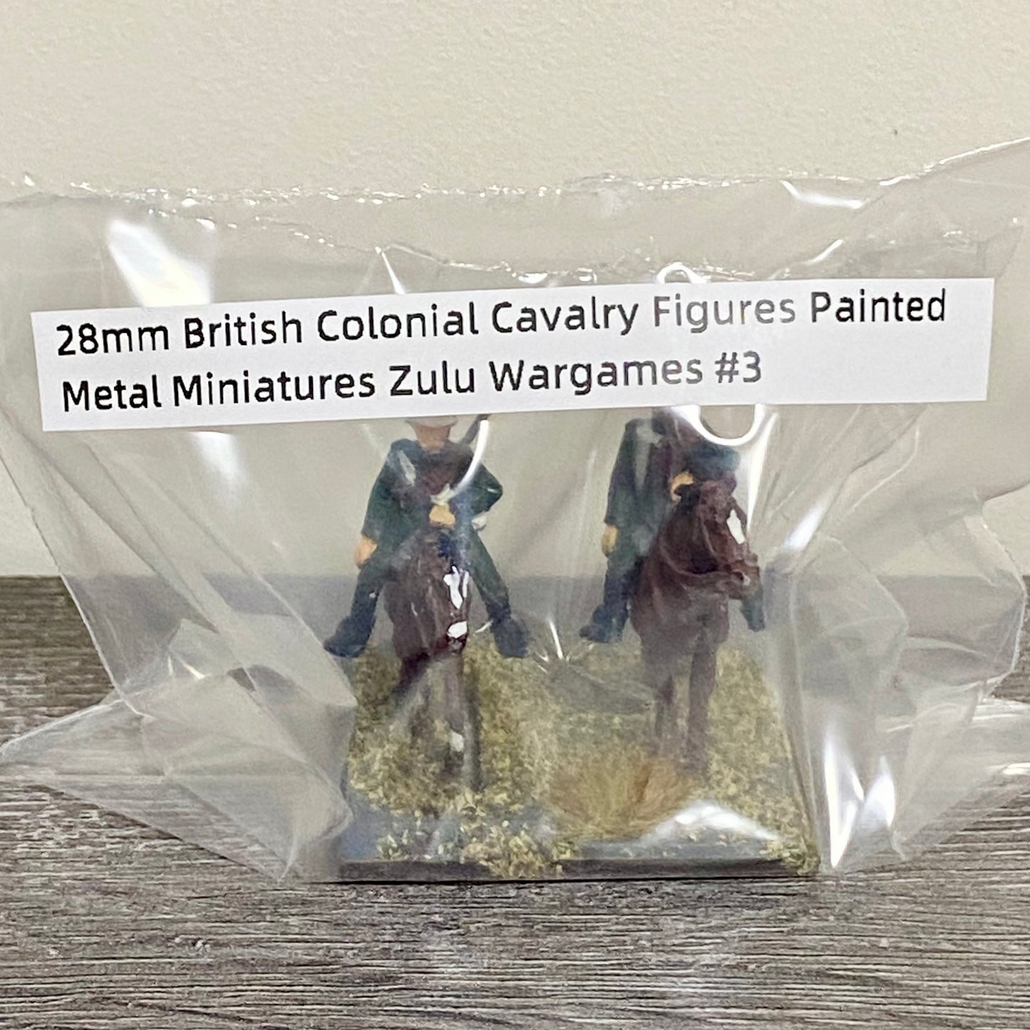 28mm British Colonial Cavalry Figures Painted Metal Miniatures Zulu Wargames #3