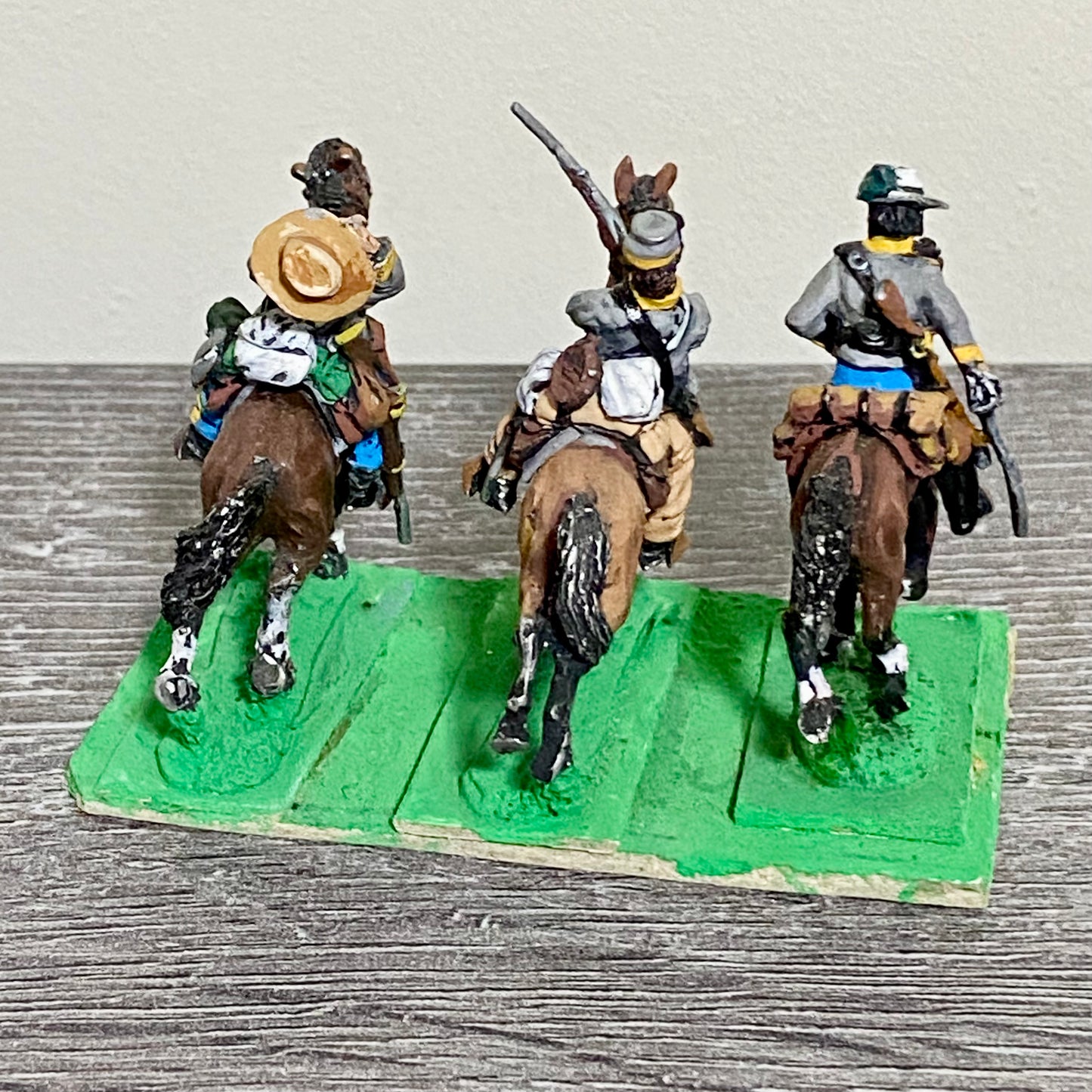 28mm US Union Cavalry Figures Painted Metal Miniatures Indian Wars Wargames #1