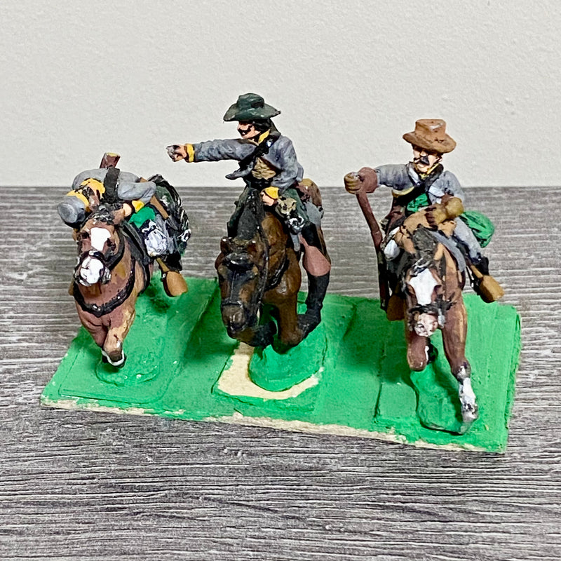 28mm US Union Cavalry Figures Painted Metal Miniatures Indian Wars Wargames #2