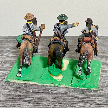 28mm US Union Cavalry Figures Painted Metal Miniatures Indian Wars Wargames #2
