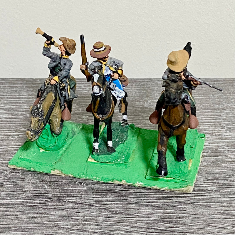 28mm US Union Cavalry Figures Painted Metal Miniatures Indian Wars Wargames #3