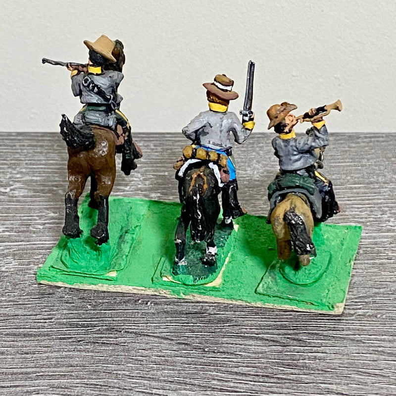 28mm US Union Cavalry Figures Painted Metal Miniatures Indian Wars Wargames #3