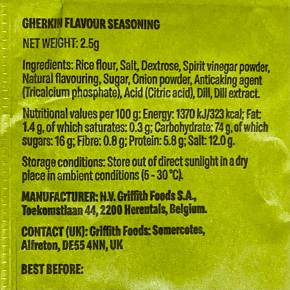 2x McDonald’s Grinch Salt & Shake McShaker Fries Bag Gherkin Flavoured Seasoning